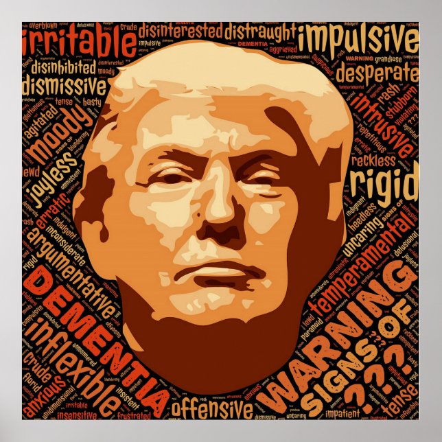 Scary Truth, Anti Donald Trump Poster (Front)