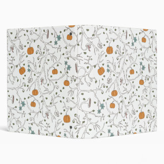 Scary vine pattern for Halloween Binder
