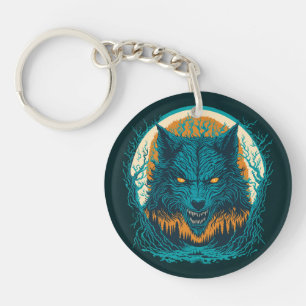 Scary Werewolf Keychain