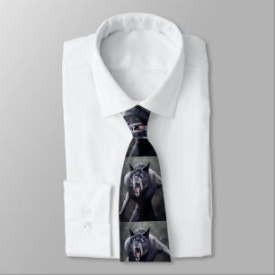 scary werewolf tie