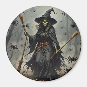 Scary Witch Magnet