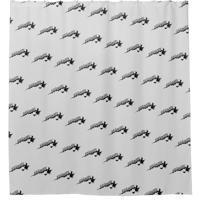 Scary Witch Riding Broom Halloween Thunder_Cove (Front)