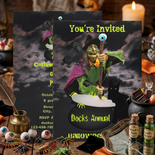 Scary Witchcraft Invitation
