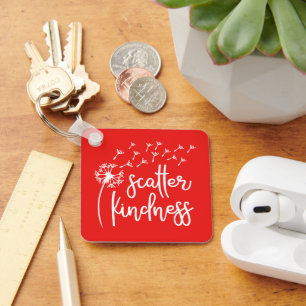 Scatter kindness keychain