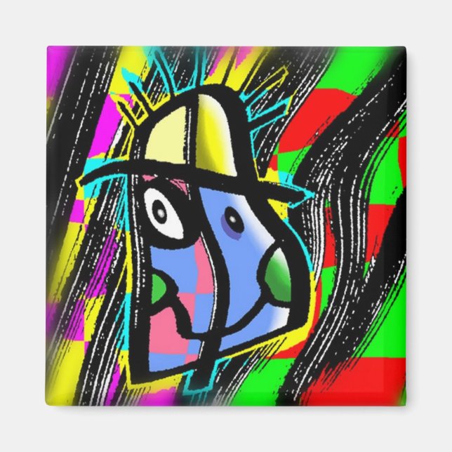 scatterbrain sunny magnet (Front)