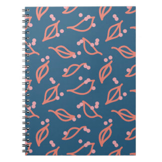 Scattered About - Teal Notebook