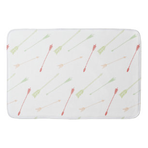 Scattered Arrows Bath Mat