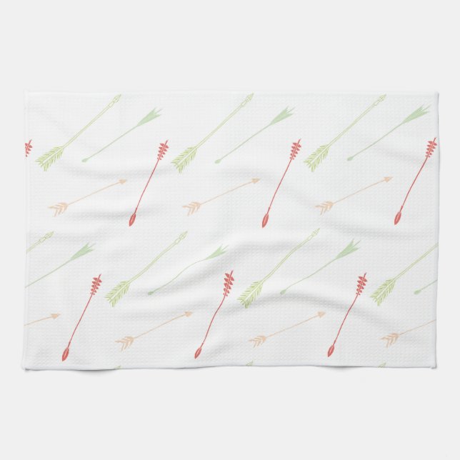 Scattered Arrows Kitchen Towel (Horizontal)