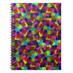 Scattered Bits Of Coloured Paper, Notebook