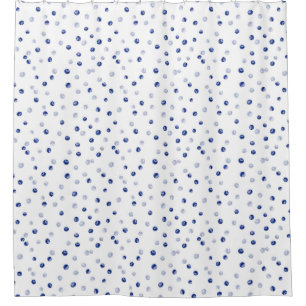Scattered Blueberries Pattern