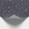 Scattered Gold Navy Blue Stars