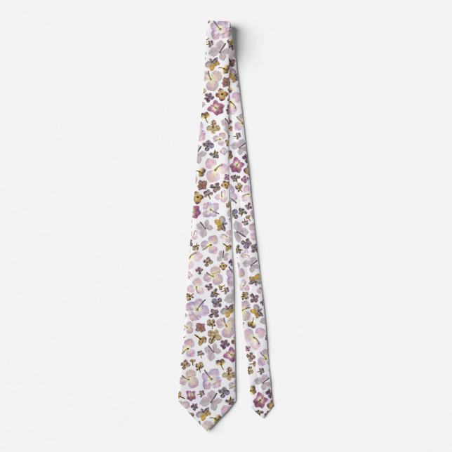 Scattered Hydrangea Tie (Front)