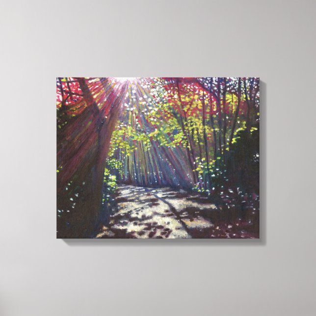Scattered light 2013 canvas print (Front)