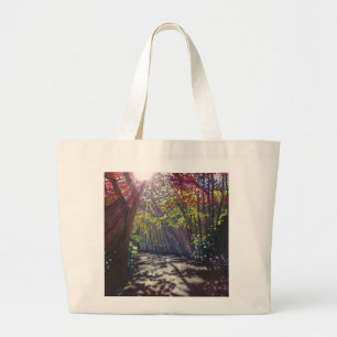 Scattered light 2013 large tote bag