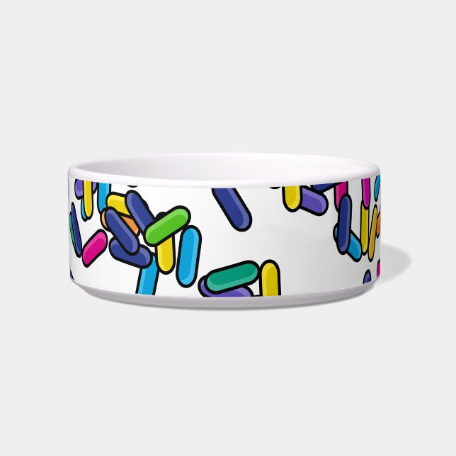 Scattered Sprinkles Pattern Bowl (Front)