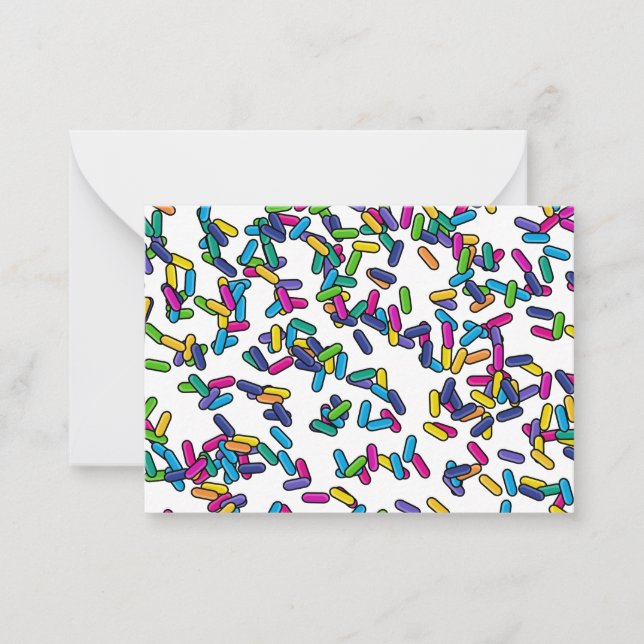 Scattered Sprinkles Pattern Card (Front)