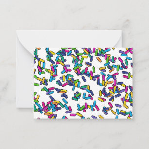 Scattered Sprinkles Pattern Card