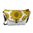 Scattered Sunflowers Rickshaw Messenger Bag