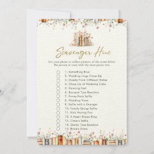 Scavenger Hunt New Chapter Bridal Shower Game