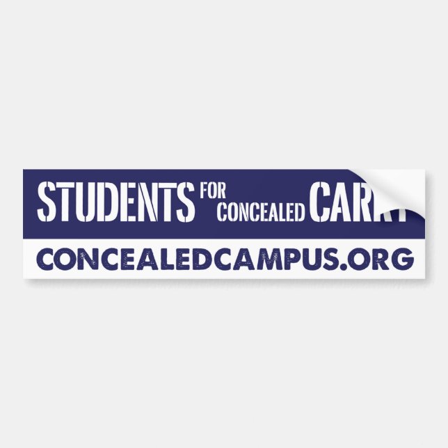 SCC Bumper Sticker 2 (Front)