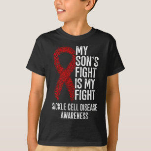 Scd My Son's Fight Is My Fight Sickle Cell Disease T-Shirt