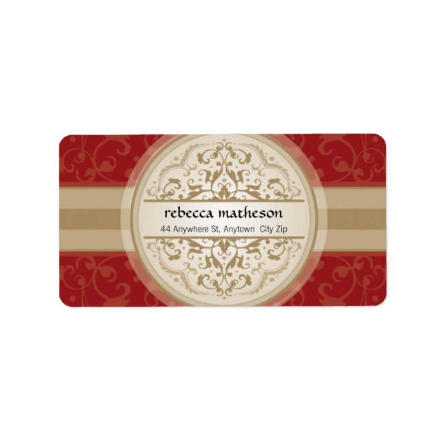 SCEALS étiquettes :: mandala 5L (Devant)