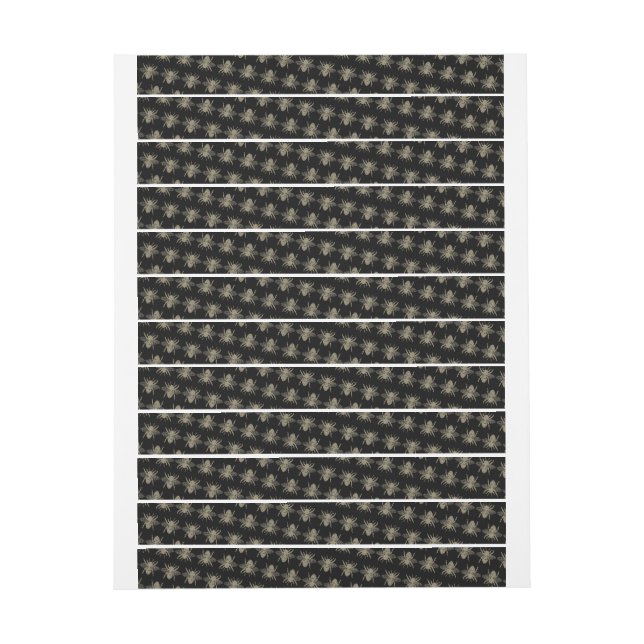 Sceau à tamper-épreuve des abeilles Étiquettes noi (Feuille)