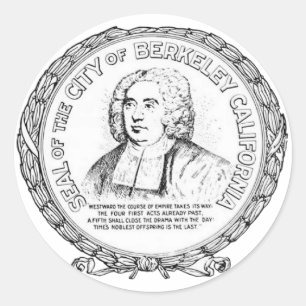 Sceau de Berkeley Stickers Round