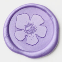 Sticker Rose de cire florale