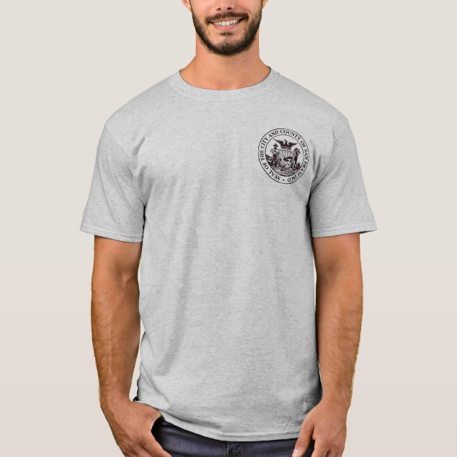 Sceau de San Francisco, CA T-shirt (Devant)