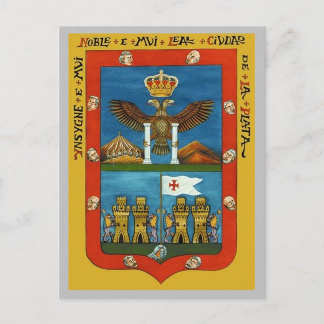 Sceau de Sucre, Bolivie Carte postale (Devant)