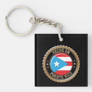 Sceau d'or Hecho en Puerto Rico