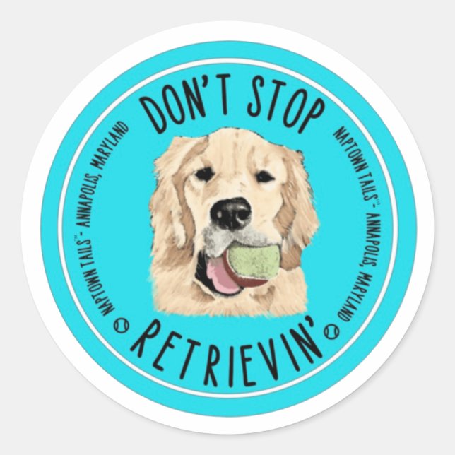 Sceau Étiquette d'enveloppes pour chien d'essai d' (Devant)