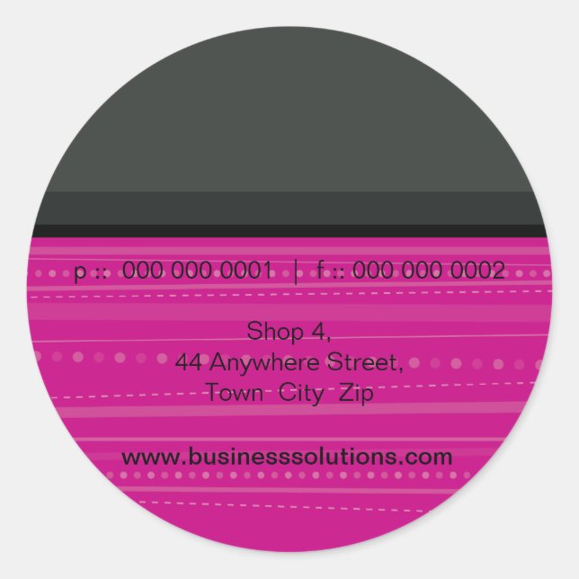 SCEAU STICKER :: linéaire 6 (Devant)