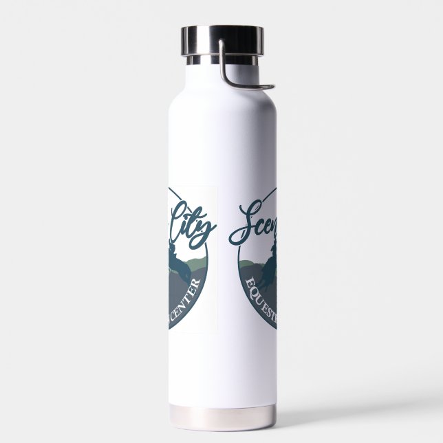 SCEC water bottle, small logo Water Bottle (Left)