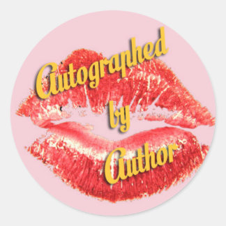 Scellé avec Autographe Kiss Stickers