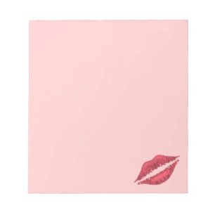 Scellé avec un bloc-notes Kiss
