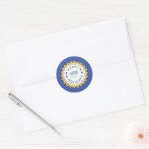 Scellés d'enveloppes de vacances ou Stickers d'env