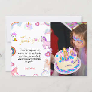 Scénario Whimscal unicorn anniversaire carte de re