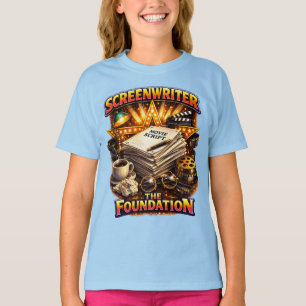 Scénariste - Le T-Shirt foncé pour filles de la Fo