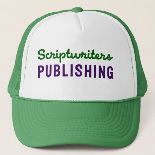 Scénaristes éditant casquette vert/pourpre de
