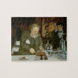 Scene at La Tour d'Argent Restaurant Jigsaw Puzzle