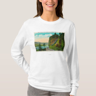 Scene at Shepperd's Dell on Columbia River T-Shirt