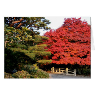 Scène d'automne japonaise