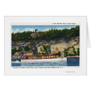 Scène de bateau de capitaine Palmers Lake Ride