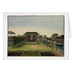 Scène de jardin, c.1820-40 (la semaine sur le