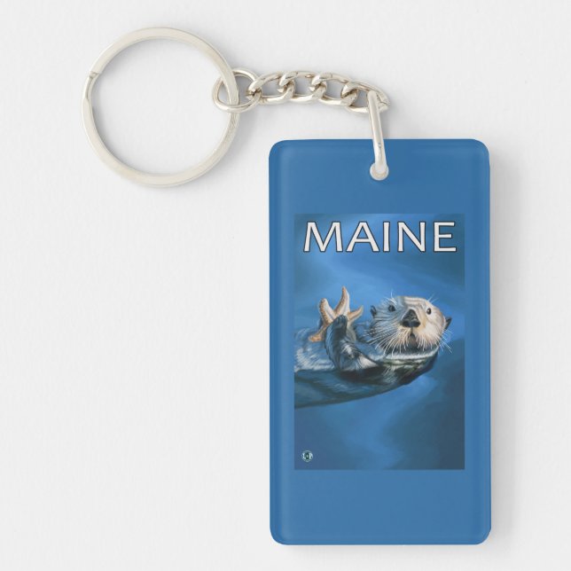 Scène de loutre de MaineSea (Devant)