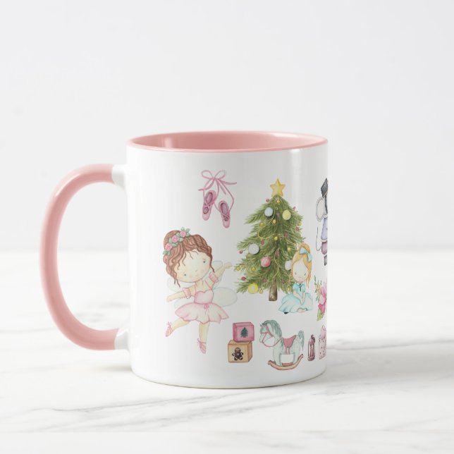 Scène de Noisette Mug de Noël (Gauche)