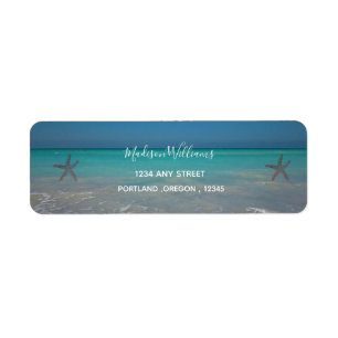 Scène de plage tropicale Sables blancs Mariage mod