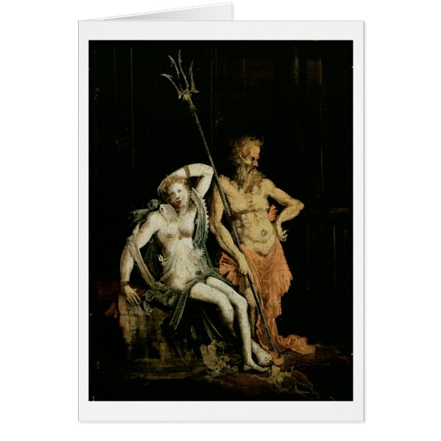 Scène d'enfer : détail montrant Hades et (Devant)